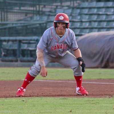 a baseball player on a field